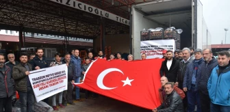 Trabzon'dan Afrin'e İki Tır Sebze ve Meyve Gönderdiler