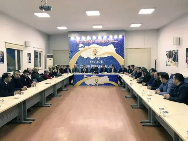 AK Parti Çorum Teşkilatı'nda İlçe Koordinatörleri Belirlendi