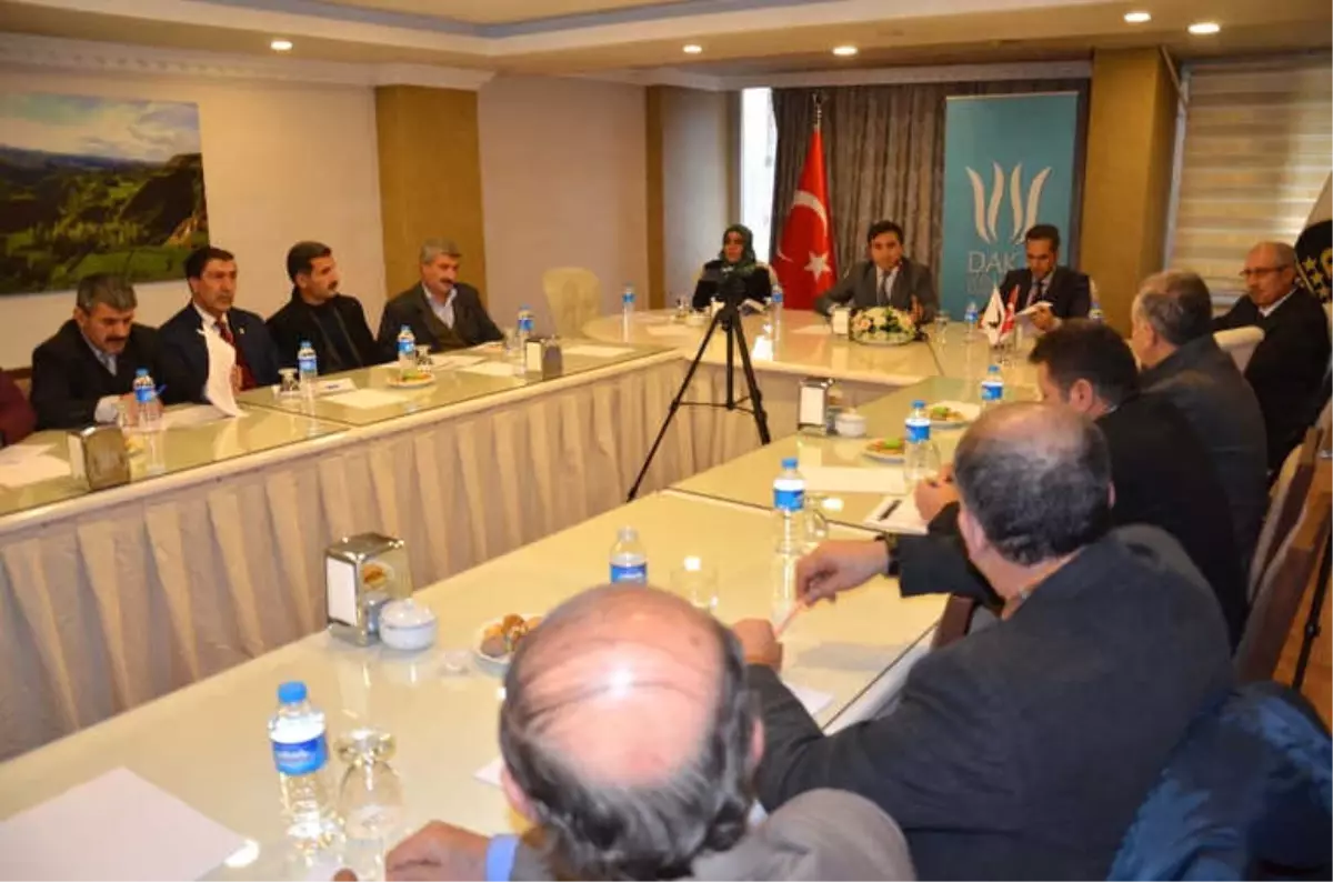 Daka'dan Muş'ta '11. Kalkınma Planı İl' Toplantısı