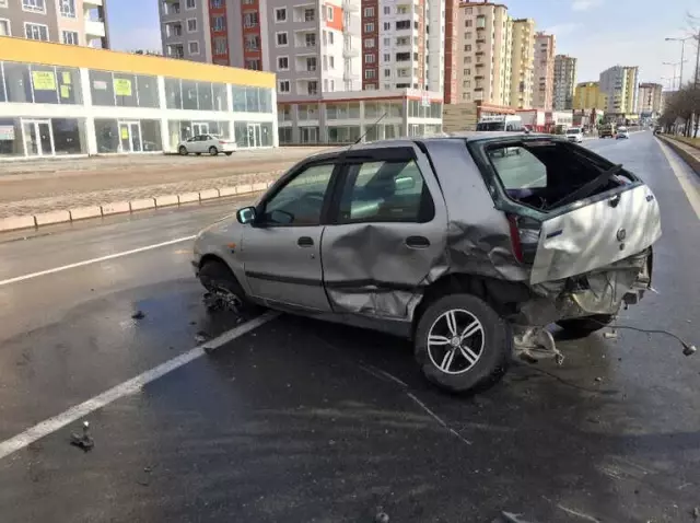 Kayseri'de Trafik Kazası: 1 Yaralı