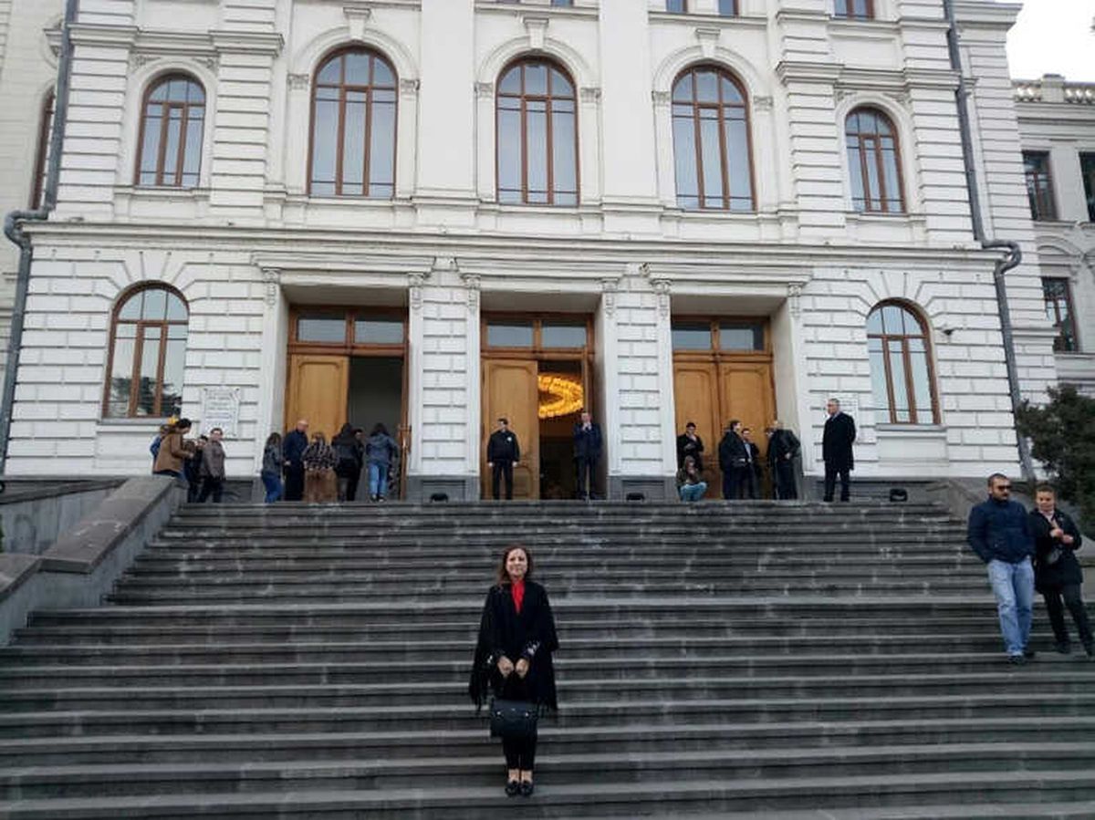 Rektör Çakar, Tiflis Devlet Üniversitesi'nin Kuruluş Yıldönümü Programına Katıldı