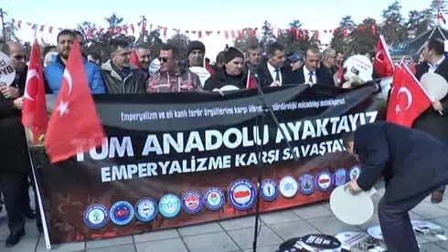 Memur-Sen Erzurum'dan Afrin Harekatına Destek Memur-Sen Erzurum'dan Afrin Harekatına Destek