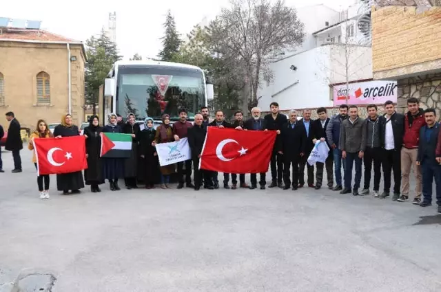 Niğde'den 22 Kişi Kudüs'e Uğurlandı