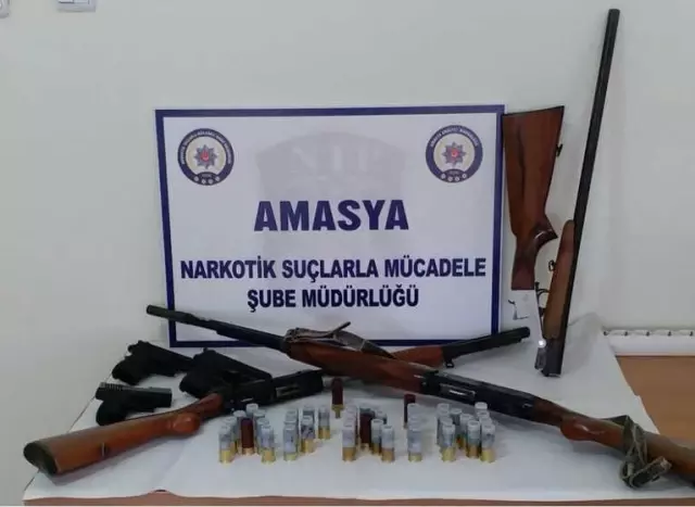 Amasya Merkezli Suç Örgütü Operasyonunda 9 Gözaltı