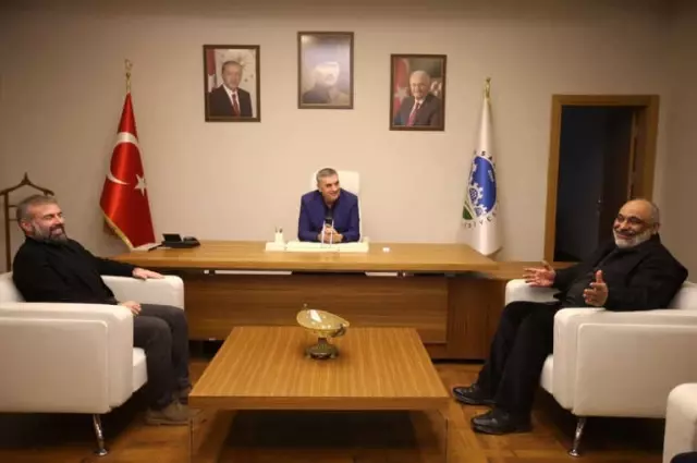 Başkan Toçoğlu, İhh Genel Başkanı Yıldırım ile Bir Araya Geldi