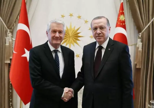 Cumhurbaşkanı Erdoğan, Avrupa Konseyi Genel Sekreterini Kabul Etti