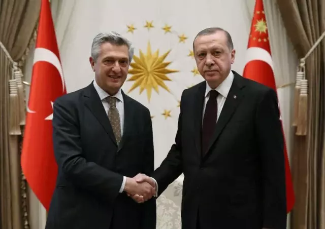 Cumhurbaşkanı Erdoğan, BM Mülteciler Yüksek Komiserini Kabul Etti