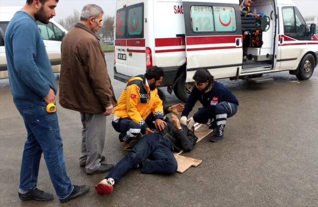 Kahramanmaraş Ta Trafik Kazası 1 Yaralı Haberi Fotografı