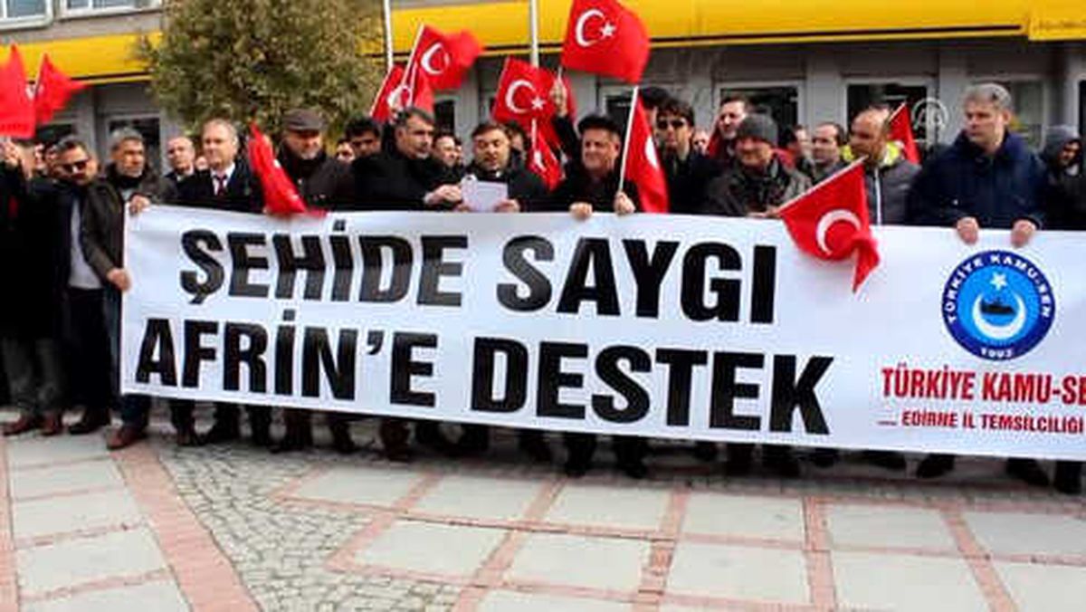 Serhad Kentinden Afrin'e Dua - Edirne
