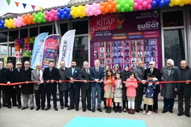 İnegöl'de Kitap Şöleni Başladı İnegöl'de Kitap Şöleni Başladı