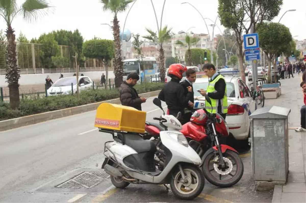Manavgat'ta Motosiklet Denetimi