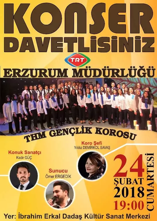 Gençlik Korosu Türkü Severlerle Buluşuyor