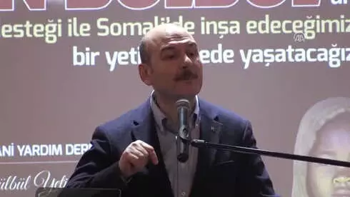 İçişleri Bakanı Soylu: 'Övünüyoruz Hayırda Fazlamız Var Diye' İçişleri Bakanı Soylu: 'Övünüyoruz Hayırda Fazlamız Var Diye'