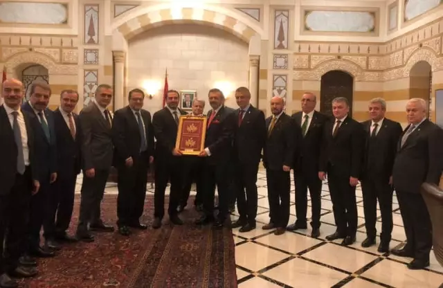 Kmtso Başkanı Serdar Zabun Lübnan'da