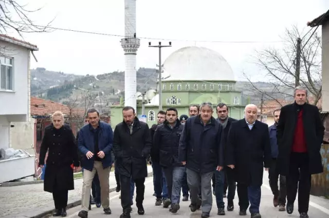 Başkan Doğan, Hatipköy'deki Çalışmaları Yerinde İnceledi Başkan Doğan, Hatipköy'deki Çalışmaları Yerinde İnceledi