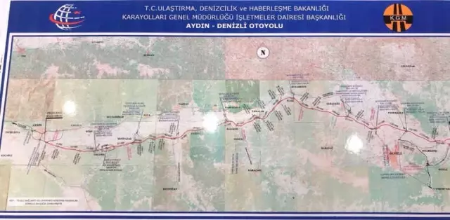 Denizli -Aydın Otoyolu Projesi'nin İhalesi 21 Haziran'da