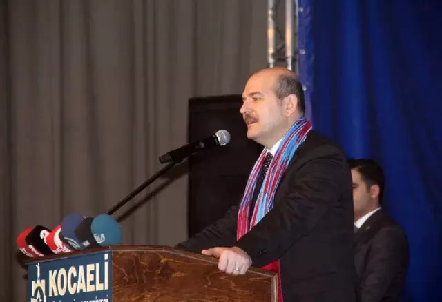 İçişleri Bakanı Soylu: İçişleri Bakanı Soylu: