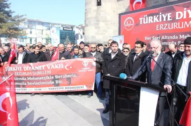 Afrin'deki Mehmetçik İçin Dua Ettiler
