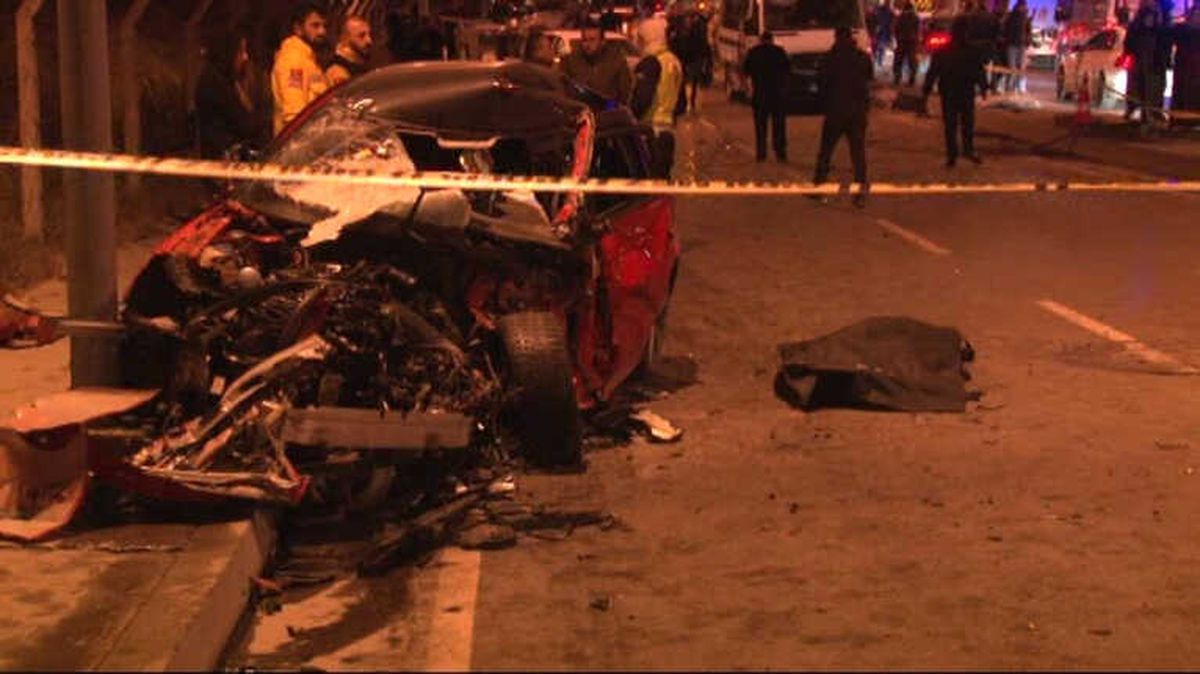 Maltepe'de Zincirleme Trafik Kazası: 1 Ölü 1 Yaralı