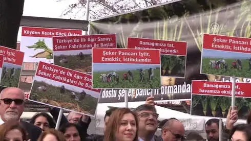 Uşak Şeker Fabrikası İçin İmza Kampanyası Uşak Şeker Fabrikası İçin İmza Kampanyası