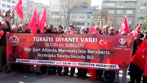 Zeytin Dalı Harekatı'na Din Görevlilerinden Manevi Destek