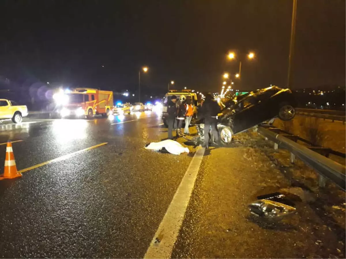 Ankara'da Feci Kaza: 1 Ölü, 1 Yaralı
