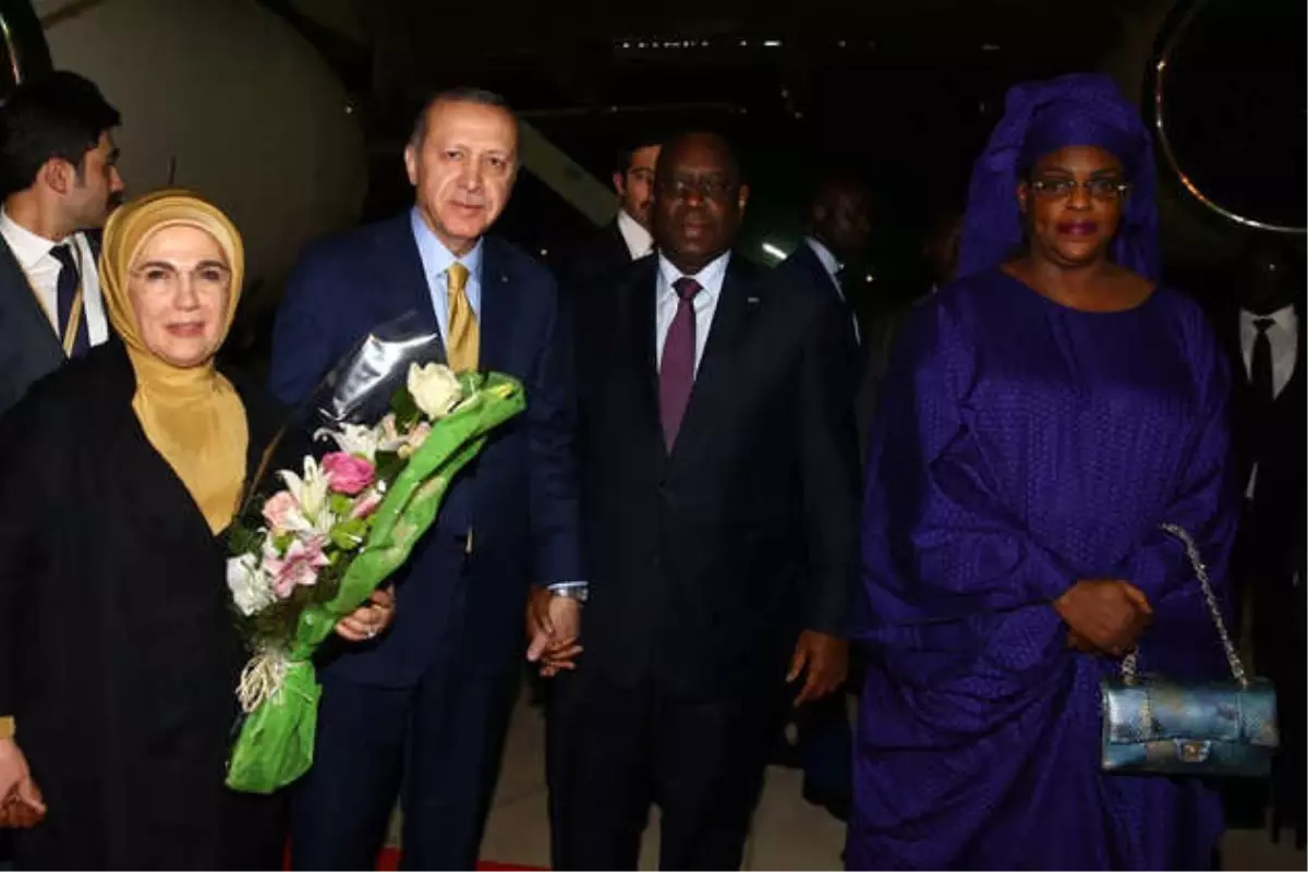 Cumhurbaşkanı Erdoğan Senegal'de