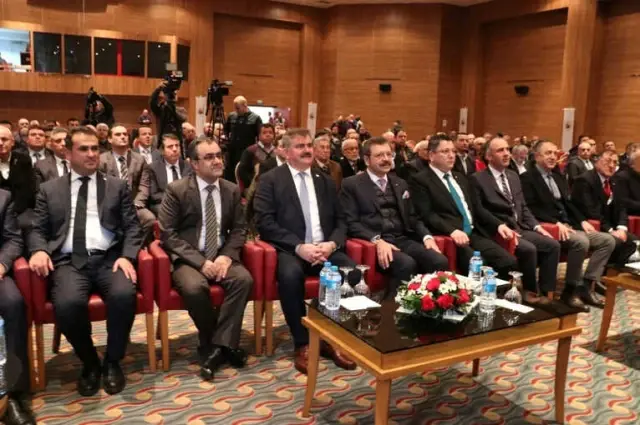 TOBB Başkanı Hisarcıklıoğlu: 'Beş Babayiğidi Çıkarttık, Türkiye İnşallah 2019'da Yerli ve Mili... TOBB Başkanı Hisarcıklıoğlu: 'Beş Babayiğidi Çıkarttık, Türkiye İnşallah 2019'da Yerli ve Mili...