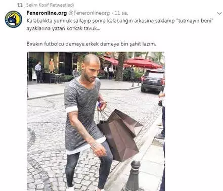 Fenerbahçeli Yöneticiden Olay Paylaşım