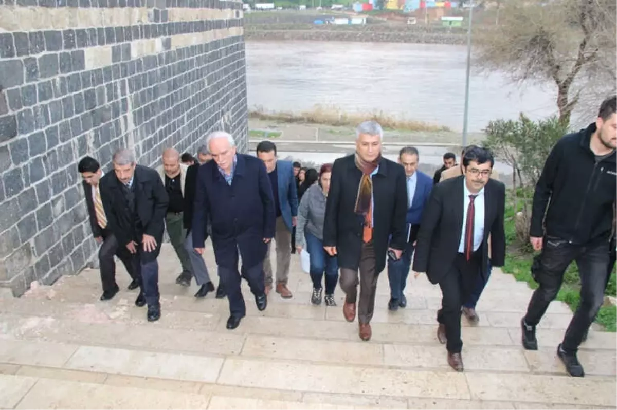 Cizre Müzesinde Yapılacak Alanda İnceleme Yapıldı