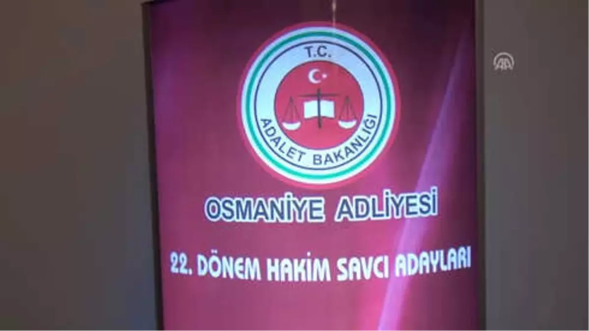 Osmaniye'de Hakim ve Savcı Adaylarından Şiir Dinletisi