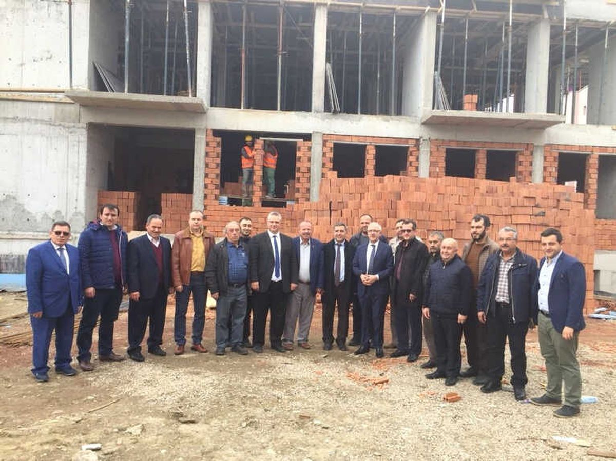 Gıda Tarım ve Hayvancılık Müdürlüğünün Yeni Binası Hızla Yükseliyor