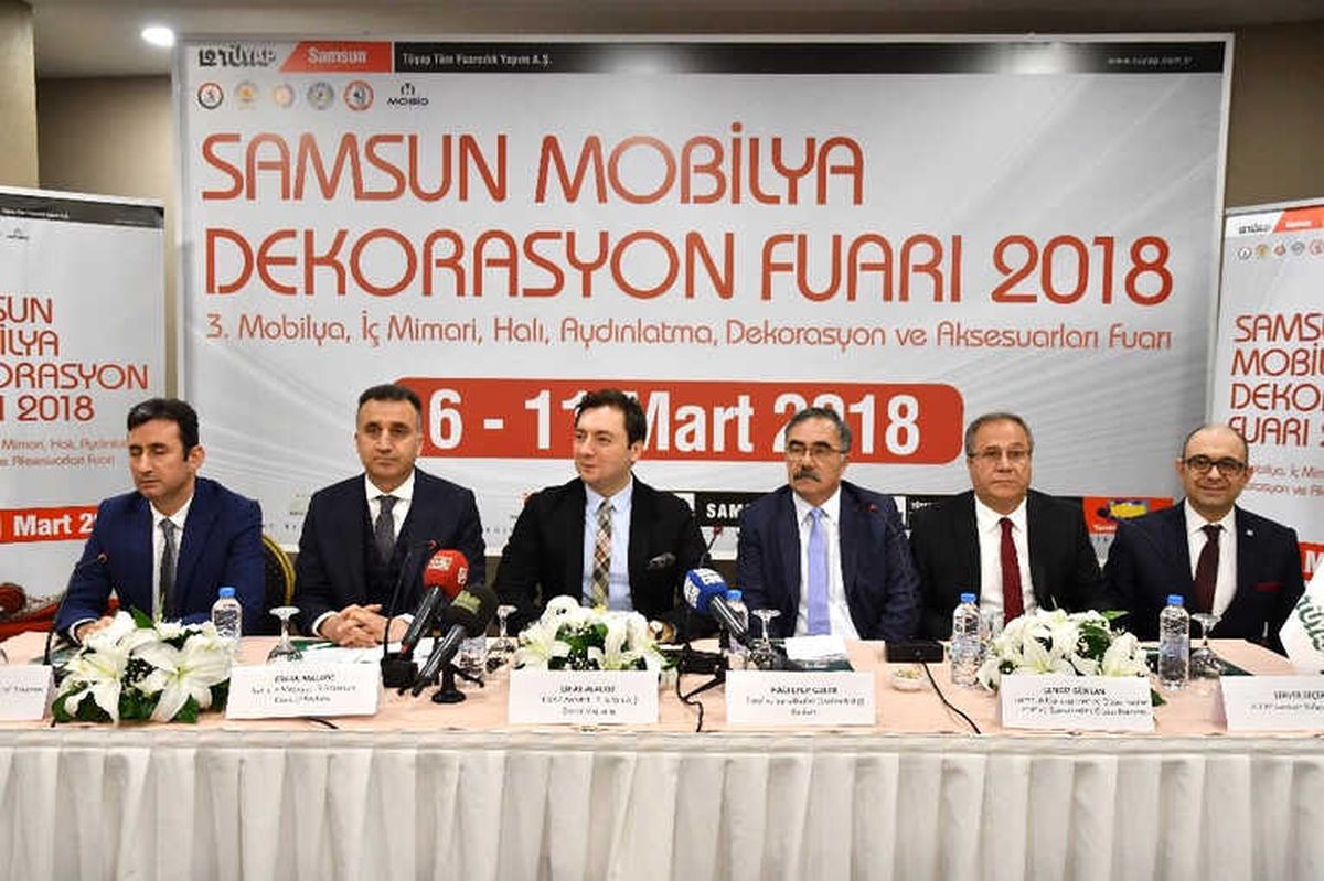 Samsun 3. Mobilya ve Dekorasyon Fuarı Yarın Açılıyor