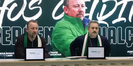 Sergen Yalçın Resmen Konyaspor'da