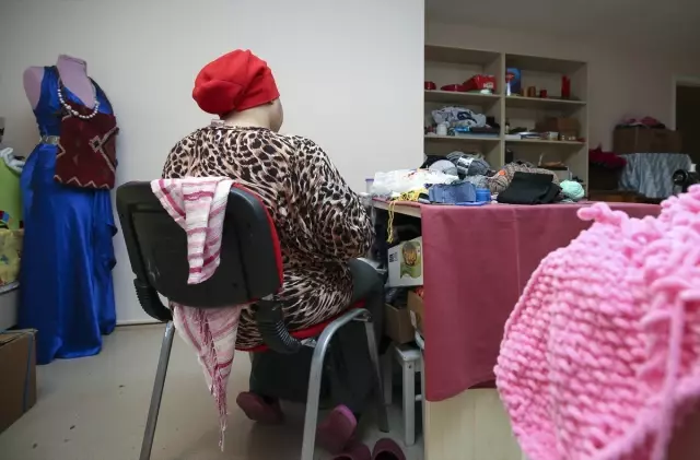 Sığınma Evinde Hayata Yeniden Tutunuyorlar haberi fotografı, fotografları