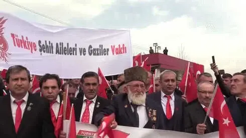 Türkiye Harp Malulü Gaziler, Şehit Dul ve Yetimleri Derneği'nden Zeytin Dalı Harekatı'na Destek