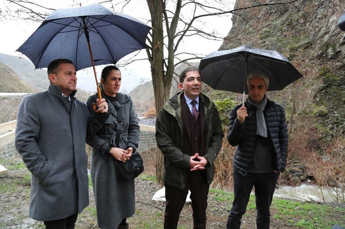 Tarihi Hanım Köprüsünde İnceleme