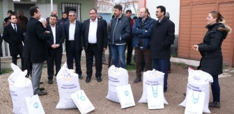 Aksaray'da 183 Çiftçiye Ücretsiz Nohut Tohumu Dağıtıldı