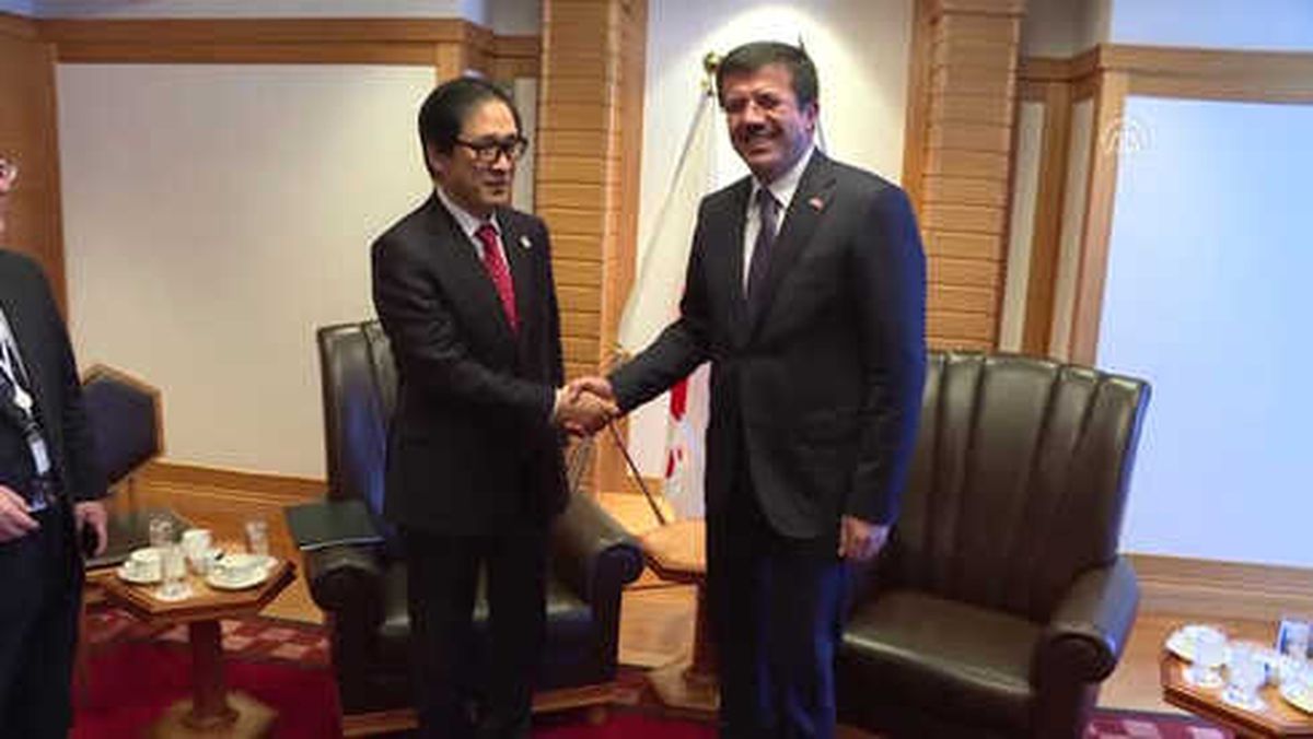 Ekonomi Bakanı Zeybekci, Jetro Başkanı Ishige'yle Görüştü