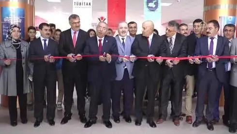 Tübitak Projeleri Sergisi Açıldı Tübitak Projeleri Sergisi Açıldı