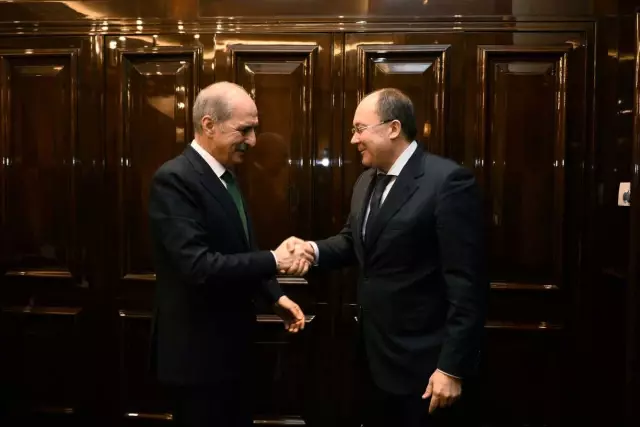 Bakan Numan Kurtulmuş Moskova'da!
