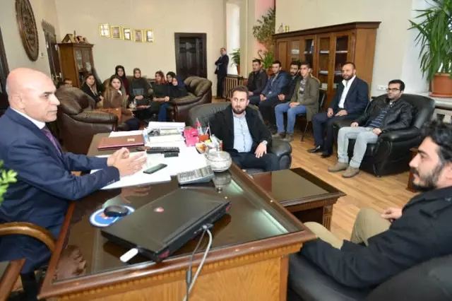 AK Parti Yakutiye Gençlik Kolları'ndan Ali Korkut'a Ziyaret