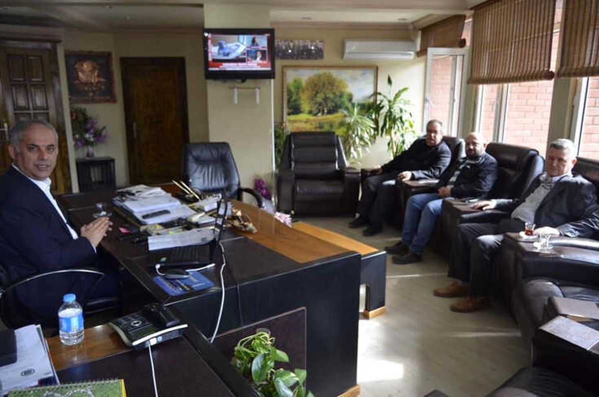 Başkan Yaman'a Ziyaretler Devam Ediyor