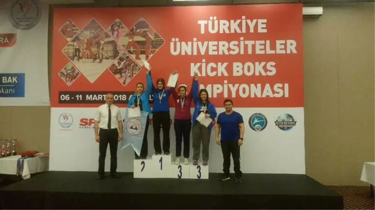 Kick Boks'ta Erü'lü Sporcuların Başarısı