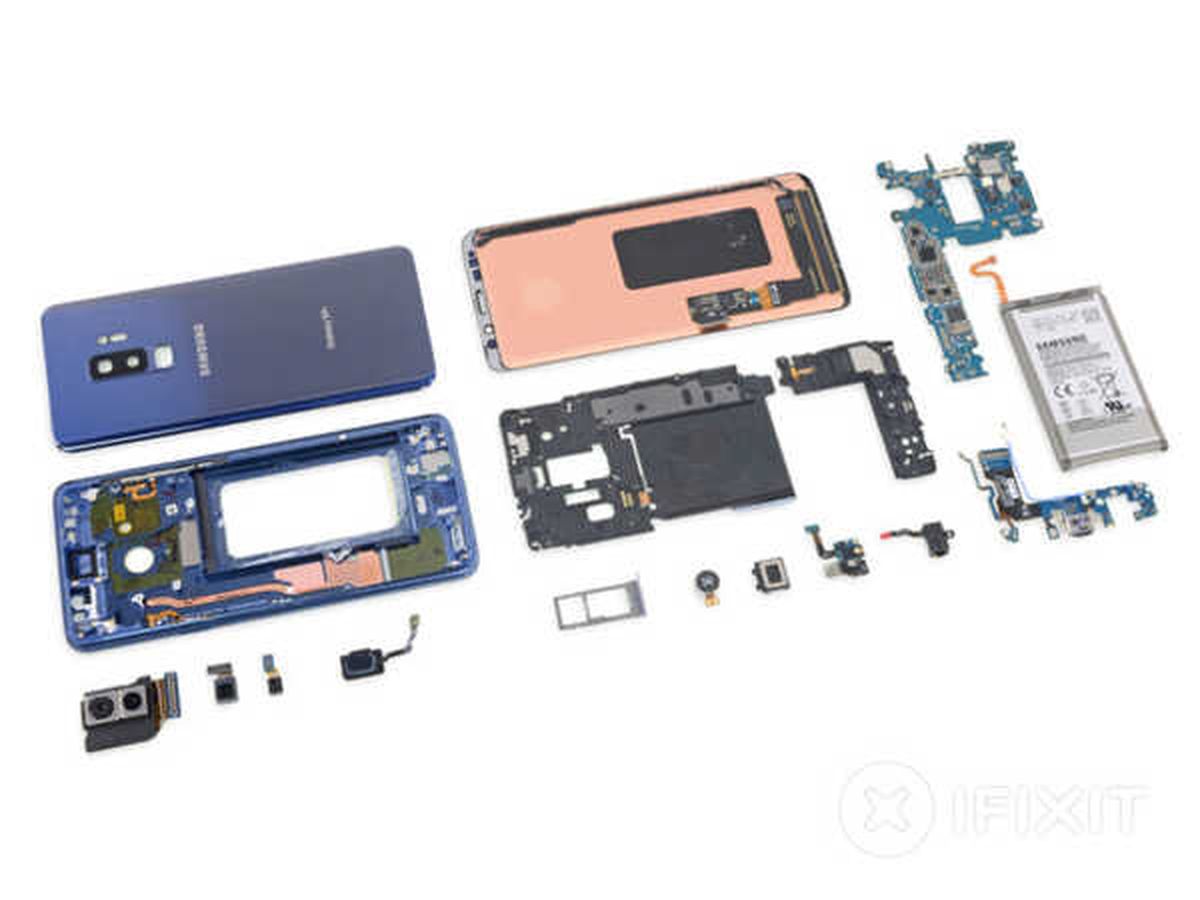 Samsung Galaxy S9 Plus Nasıl Sökülür? İfixit S9 Plus'ı Parçalara Ayırdı