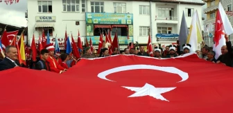 Boğazlıyan'da Şehitlere Saygı Yürüyüşü Düzenlendi