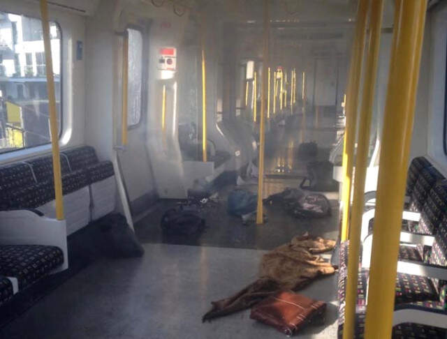 Londra Patlamasının Görüntüleri Ortaya Çıktı