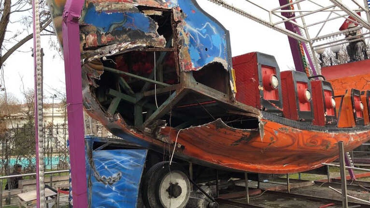 Lunapark'ta Gondol Kazası Korkuttu