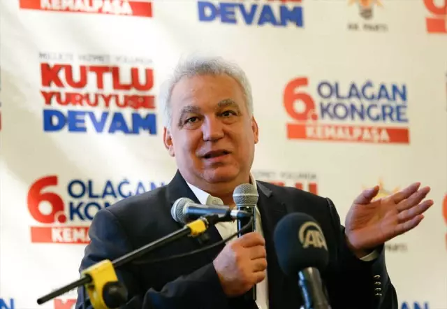 AK Parti Genel Başkan Yardımcısı Dağ, İzmir'de Açıklaması AK Parti Genel Başkan Yardımcısı Dağ, İzmir'de Açıklaması