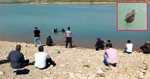 Balık İçin Ağ Attılar, El Bombası Yakaladılar